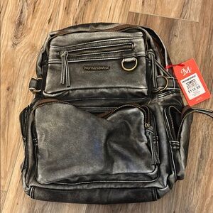 Montana West Black Backpack